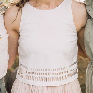 Witchery Cream/Beige Maxi Dress Size 6